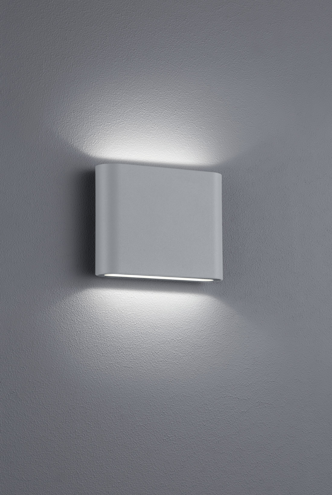 Trio LED-Wandleuchte THAMES II in titanfarbig