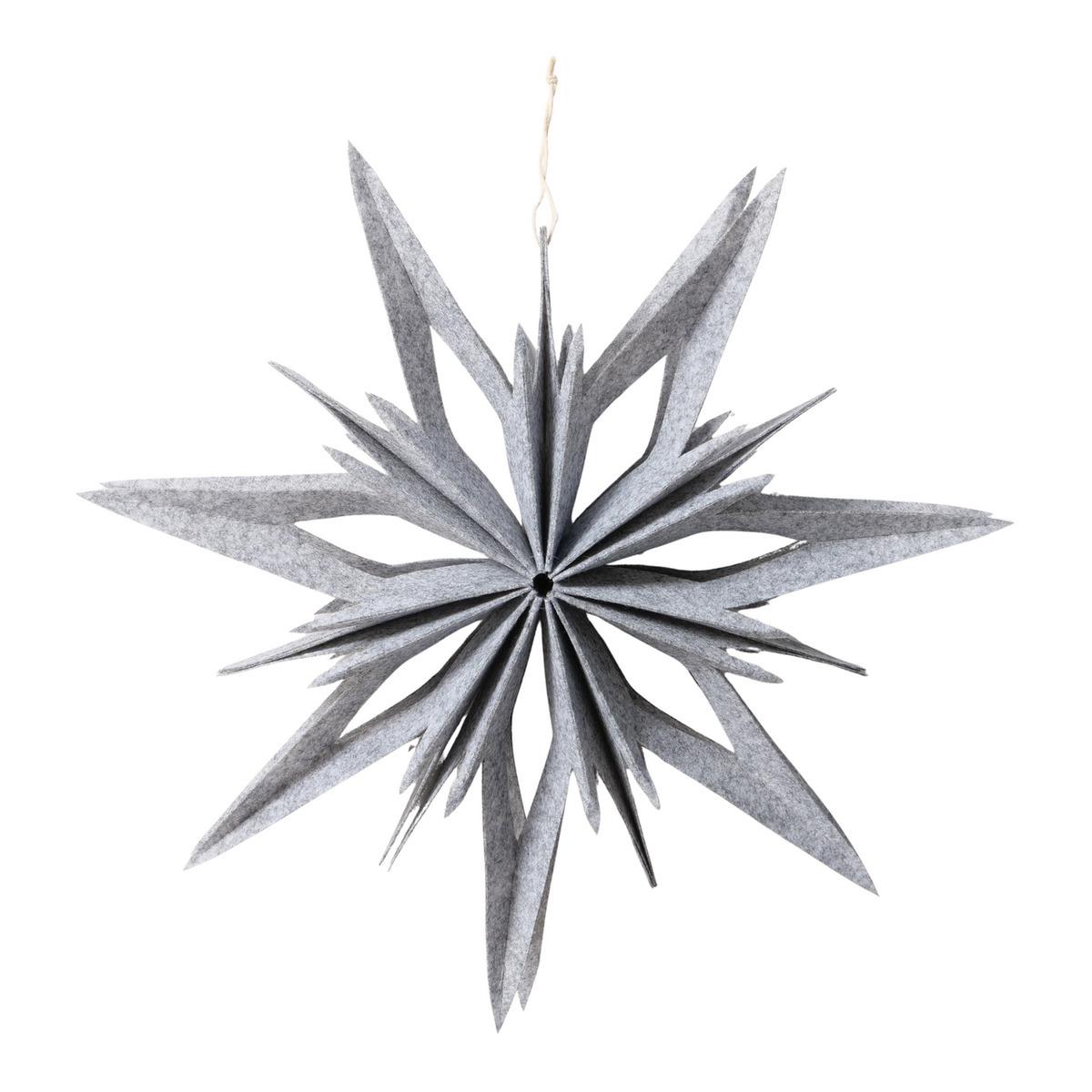 Boltze Dekoanhänger ca. B7 H40 cm, D40 cm in 800 Grau Boltze Dekoanhänger ca. B7 H40 cm, D40 cm in 800 Grau, Zubehor