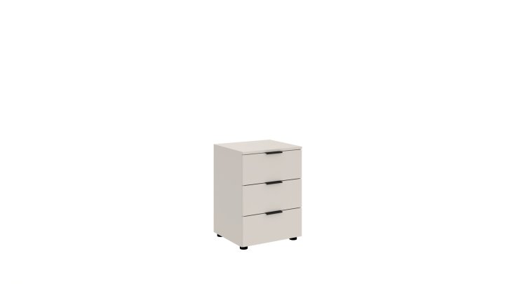 Kommode LINZ in HN Kashmir Kommode LINZ in HN Kashmir, Schubladenkommode, Holz/Spanplatte, 3-Schubladen, neutraler Ton, Kompakt