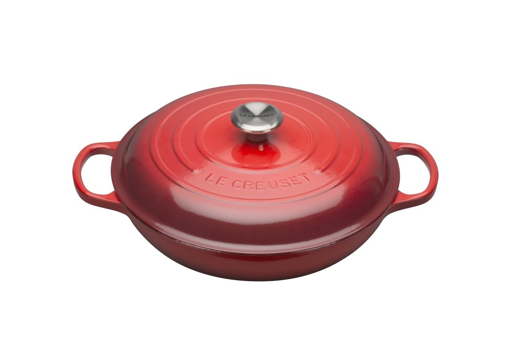 Le Creuset Gourmet-Profitopf Ø ca. 30cm Kirschrot / innen creme Le Creuset Gourmet-Profitopf Ø ca. 30cm Kirschrot / innen creme