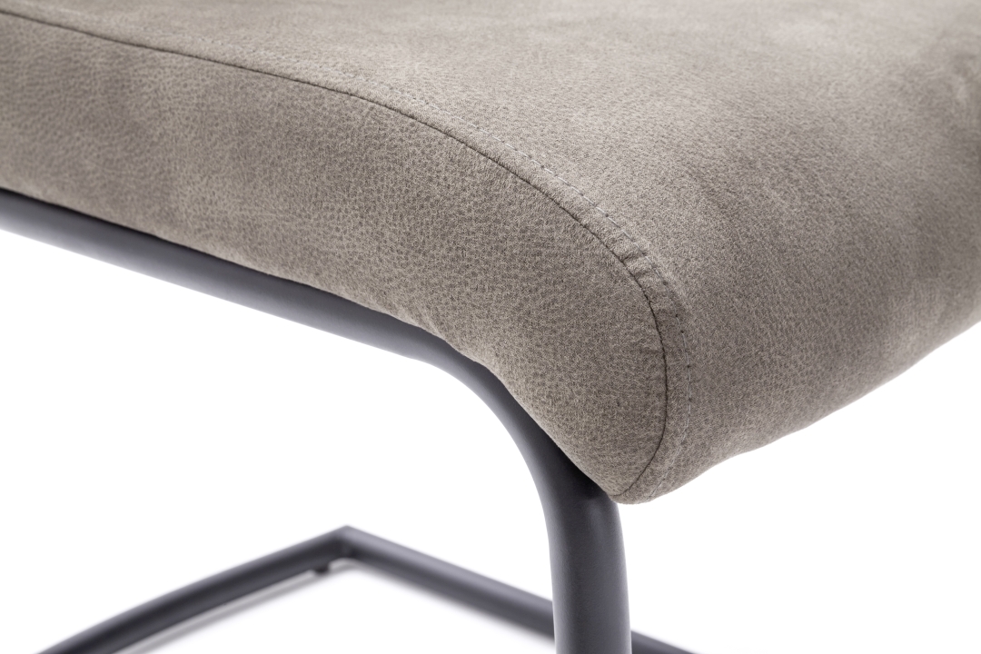 MCA Furniture Schwingstuhl Acroma ca. 49x98x63cm in Stoff Antiklook sand