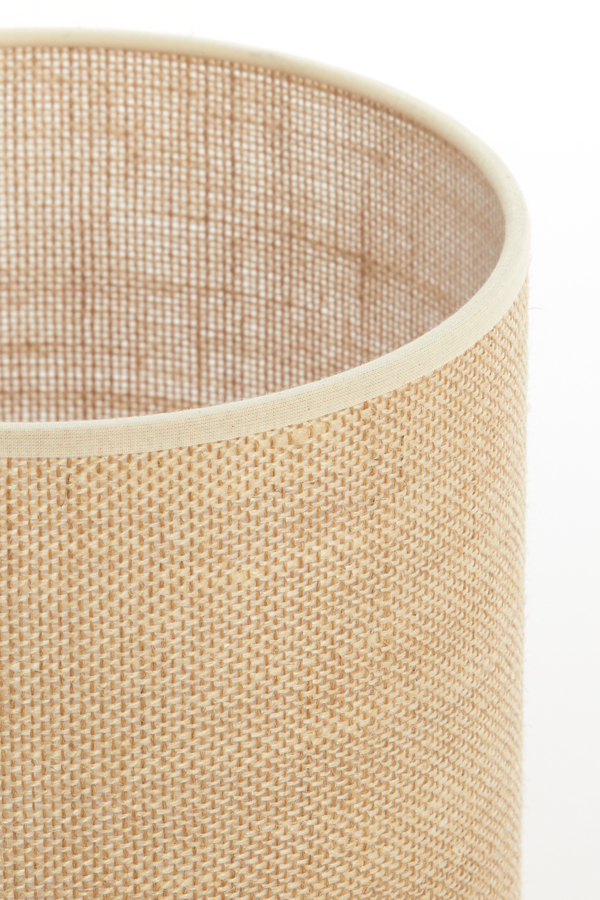 Light & Living Lampenschirm SENDAI in Farbe sand, Dekoration für Zuhause, Leinen