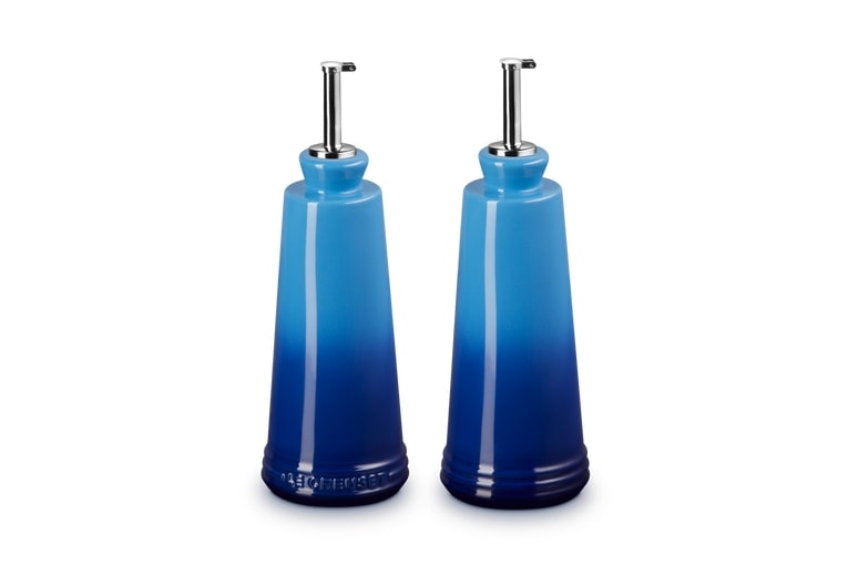Le Creuset Essig- und Ölset Azure