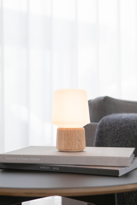 SACKit Lampenbasis OSLO in Farbe Natural Oak