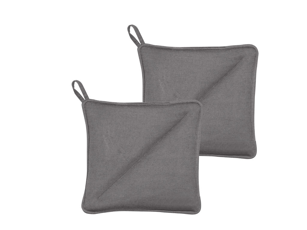 Södahl Topflappen in Farbe grau