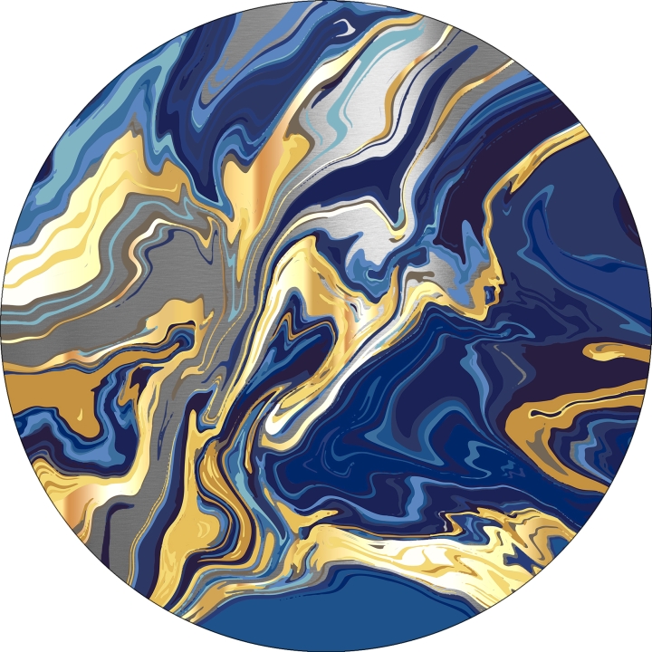 ProArt PRO ART Alu-Art Ø 100cm Colourful Abstract III ProArt PRO ART Alu-Art Ø 100cm Colourful Abstract III