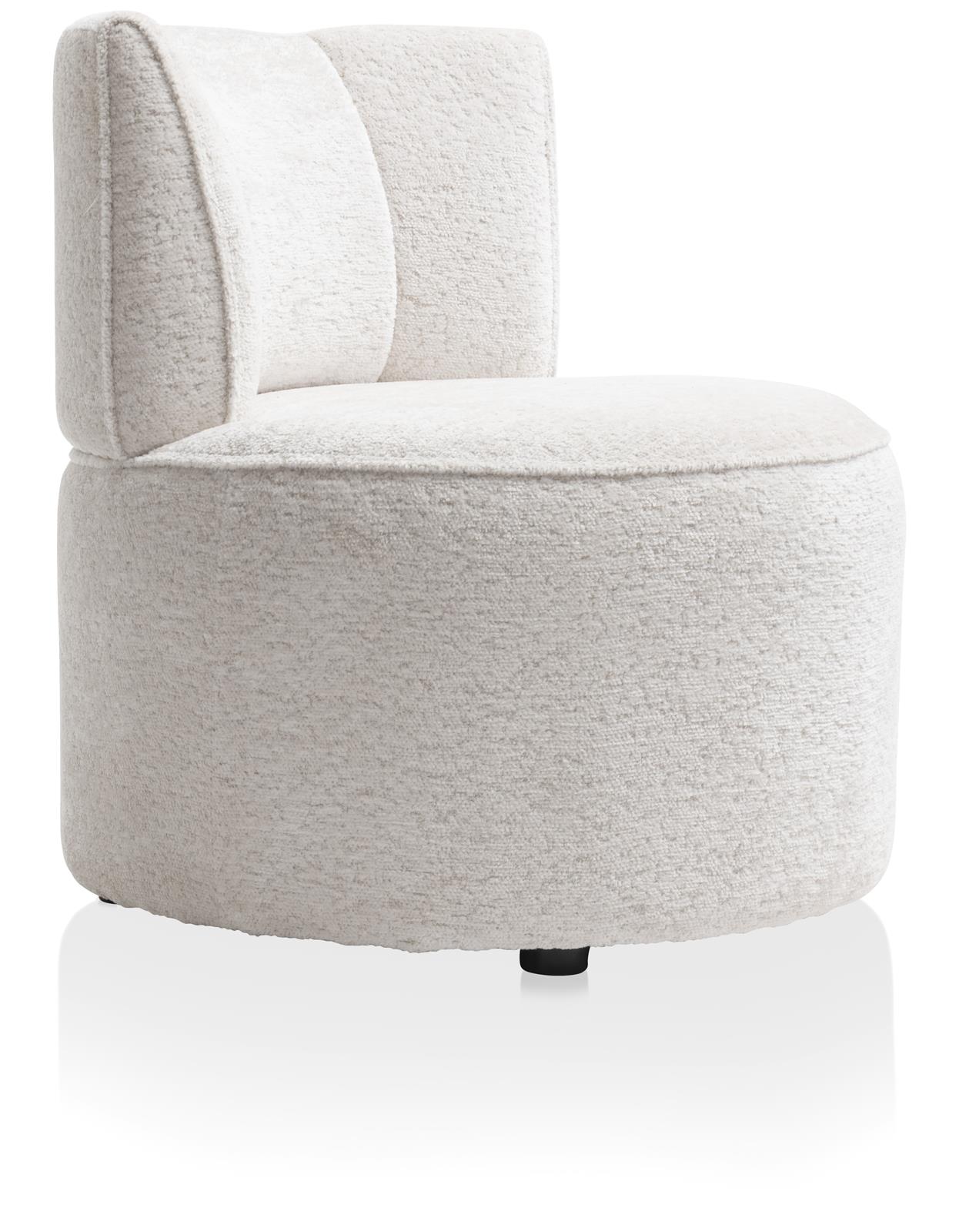 Coco Maison Sessel COCO MAISON ca. B71 H74 T71 cm in Stoff Lecce creme