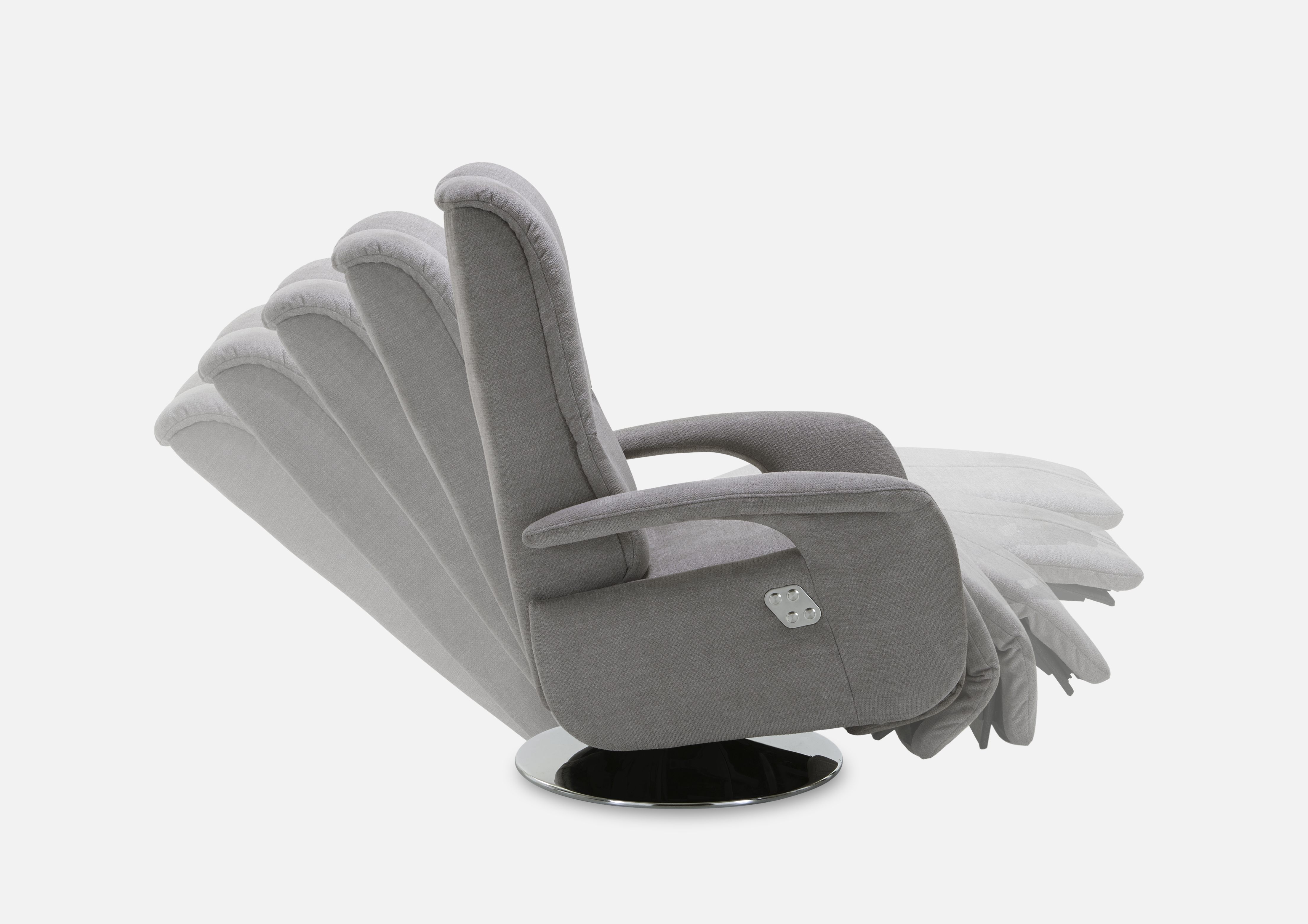 Modulmaster Sessel MM-ZE1029 in Stoff Milan steel, Moebel, Stuhl, Kissen, Dekoration für Zuhause