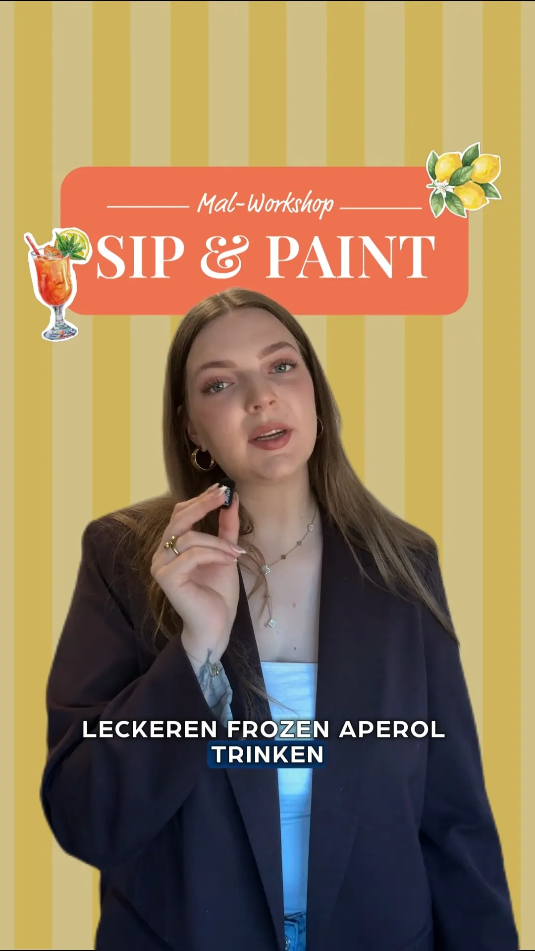 Am 29. August wird’s bei uns kreativ: Bei unserem Sip & Paint Workshop gestaltet ihr unter professioneller Anleitung euer eigenes Kunstwerk im italienischen Flair – Vorkenntnisse braucht ihr keine. ✨  Und natürlich darf der „Sip“ nicht fehlen: Ein Frozen Aperol oder Frozen Vino ist für euch inklusive. 🍹🍋  📍 Oldenburg & Wiesmoor 💶 20 € pro Person 🎨 Begrenzte Plätze  Schnappt euch eure Lieblingsmenschen und sichert euch jetzt euren Platz! 🇮🇹☀️  👉 Anmeldung über den Link in unserer Bio. #begeistern #wohnen #buss #oldenburg #wiesmoor #herbartgang #workshop #sip #paint #bellaitalia