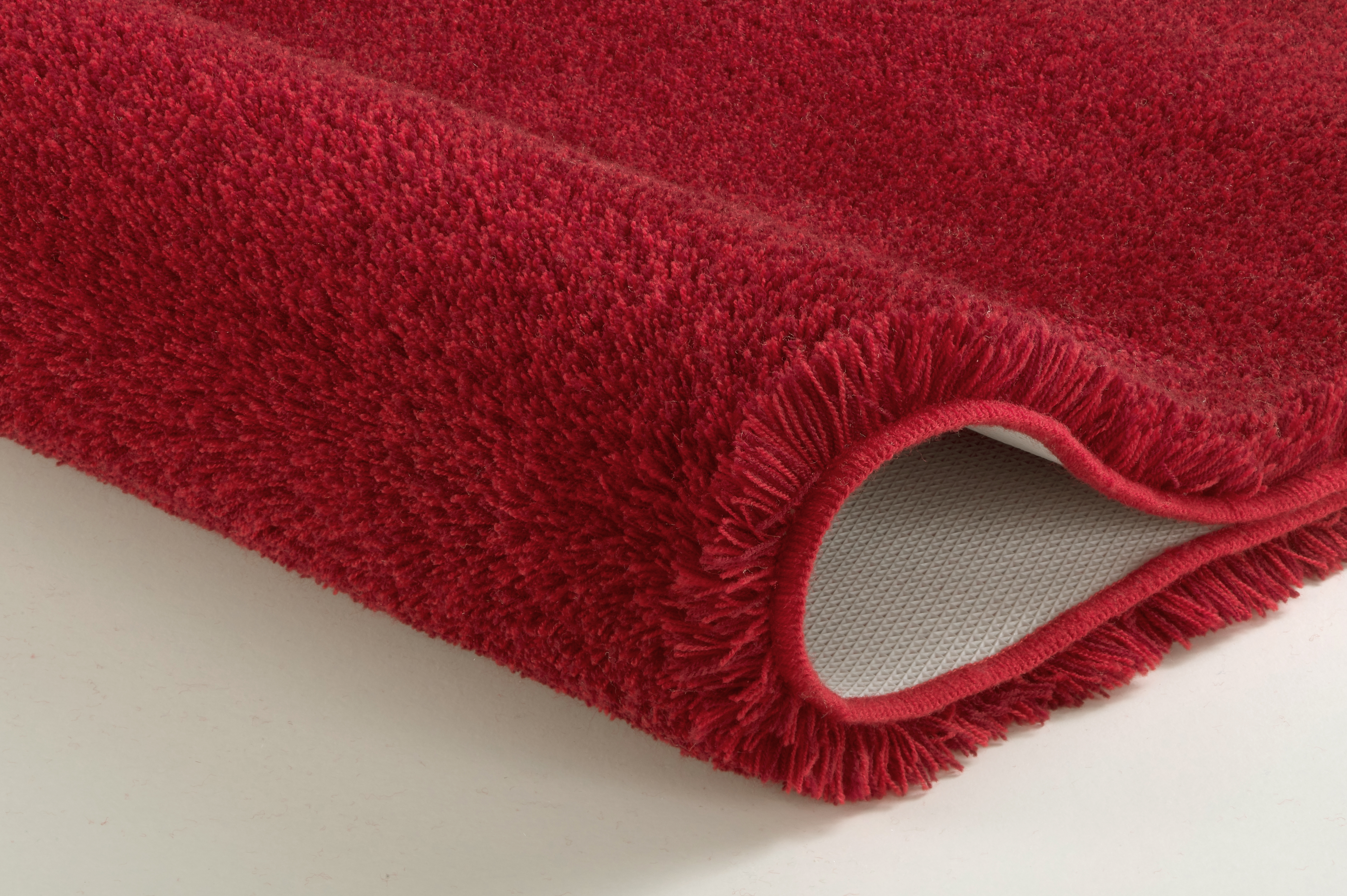 Kleine Wolke Badteppich RELAX ca. 70x120cm in Farbe Rubin