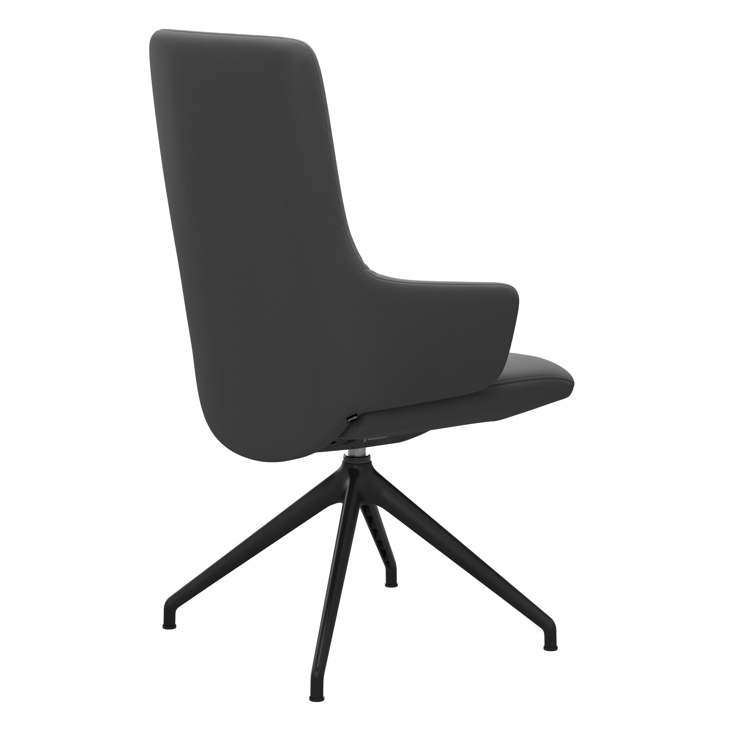 Stressless Stuhl Laurel Leder Grau Stressless Armlehnstuhl Laurel in Leder Batick grey