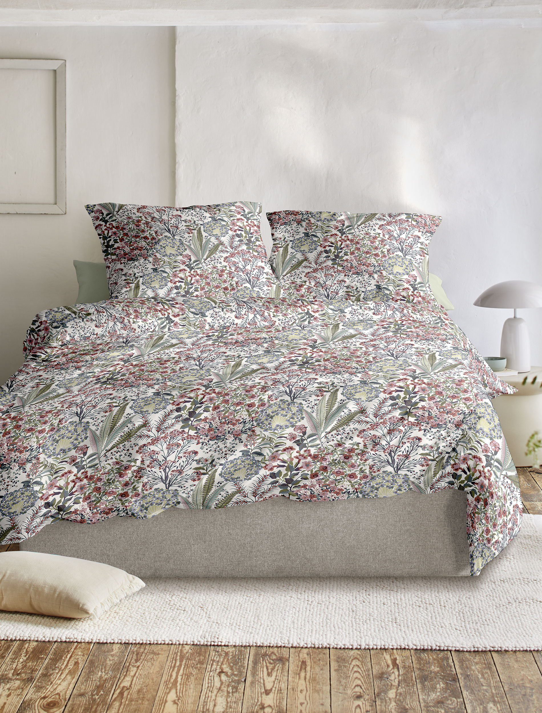 irisette Mako-Satin Bettwäsche WAVE in Farbe ca. 155x220cm, Moebel, Bett, Bettlaken