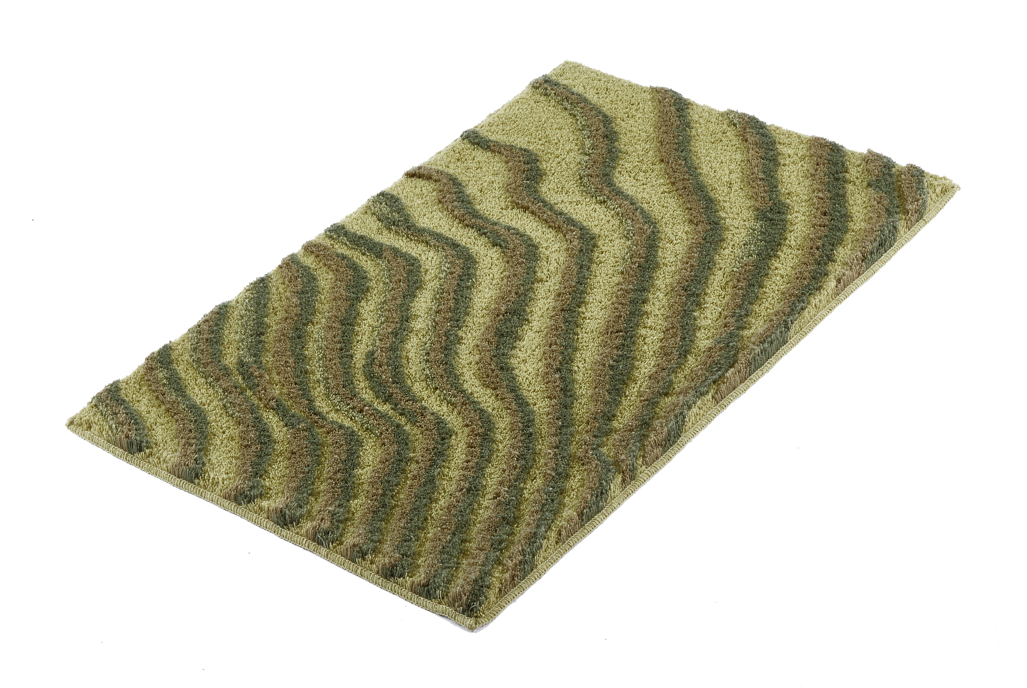 Kleine Wolke Badteppich TERRACE ca. 70x120cm in Farbe Dill