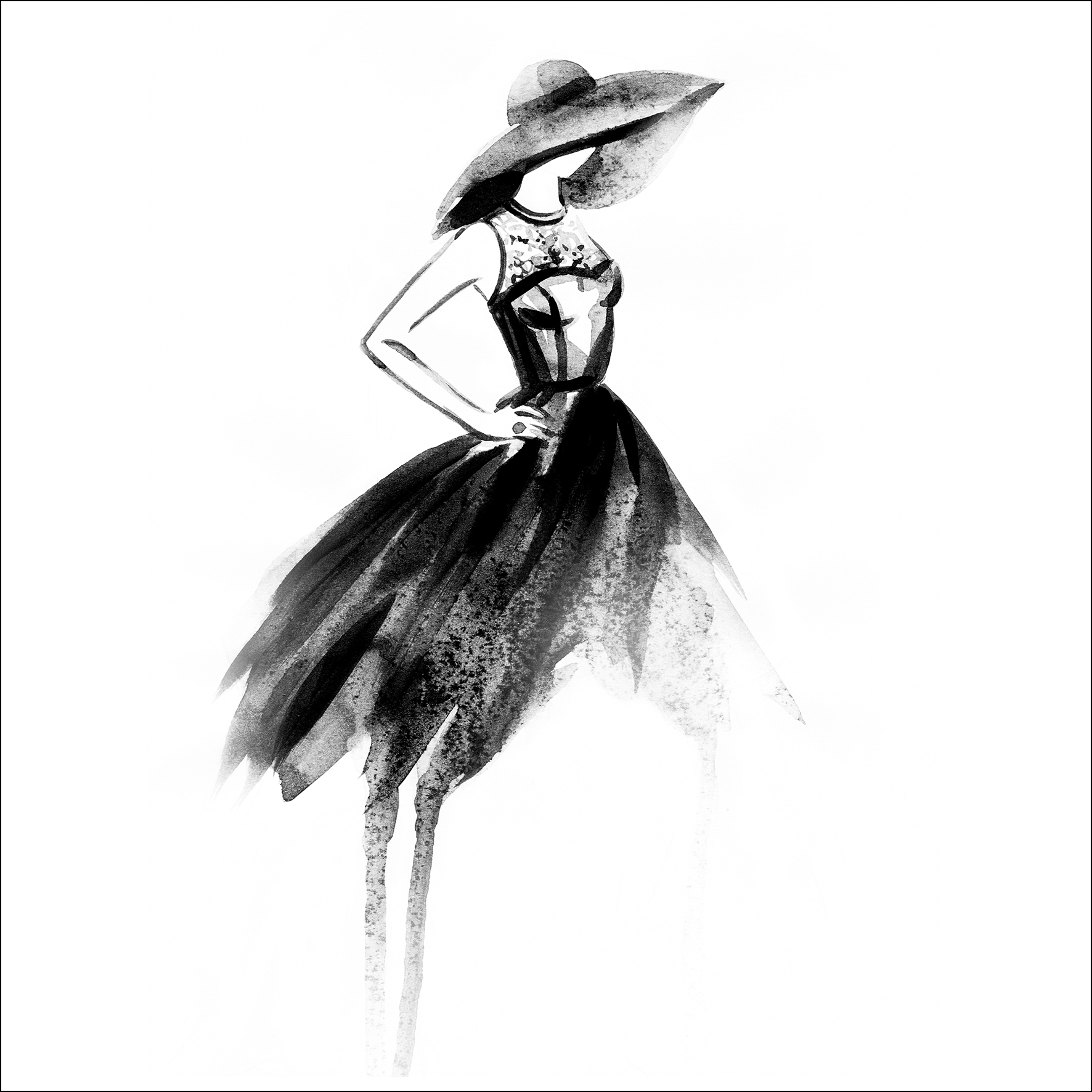 PRO ART Glas-Art 30x30cm Beauty Fashion I