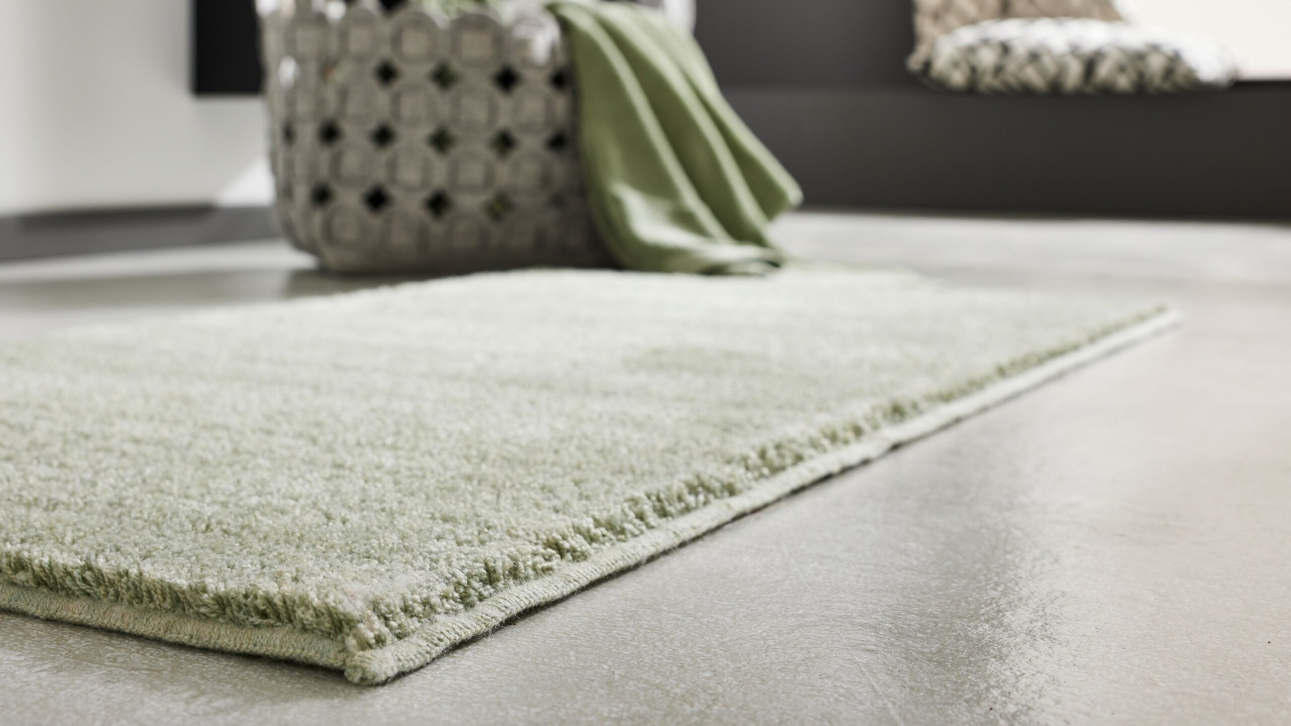 Interliving Badteppich IL-9112 ca. 65x115cm in Farbe jade