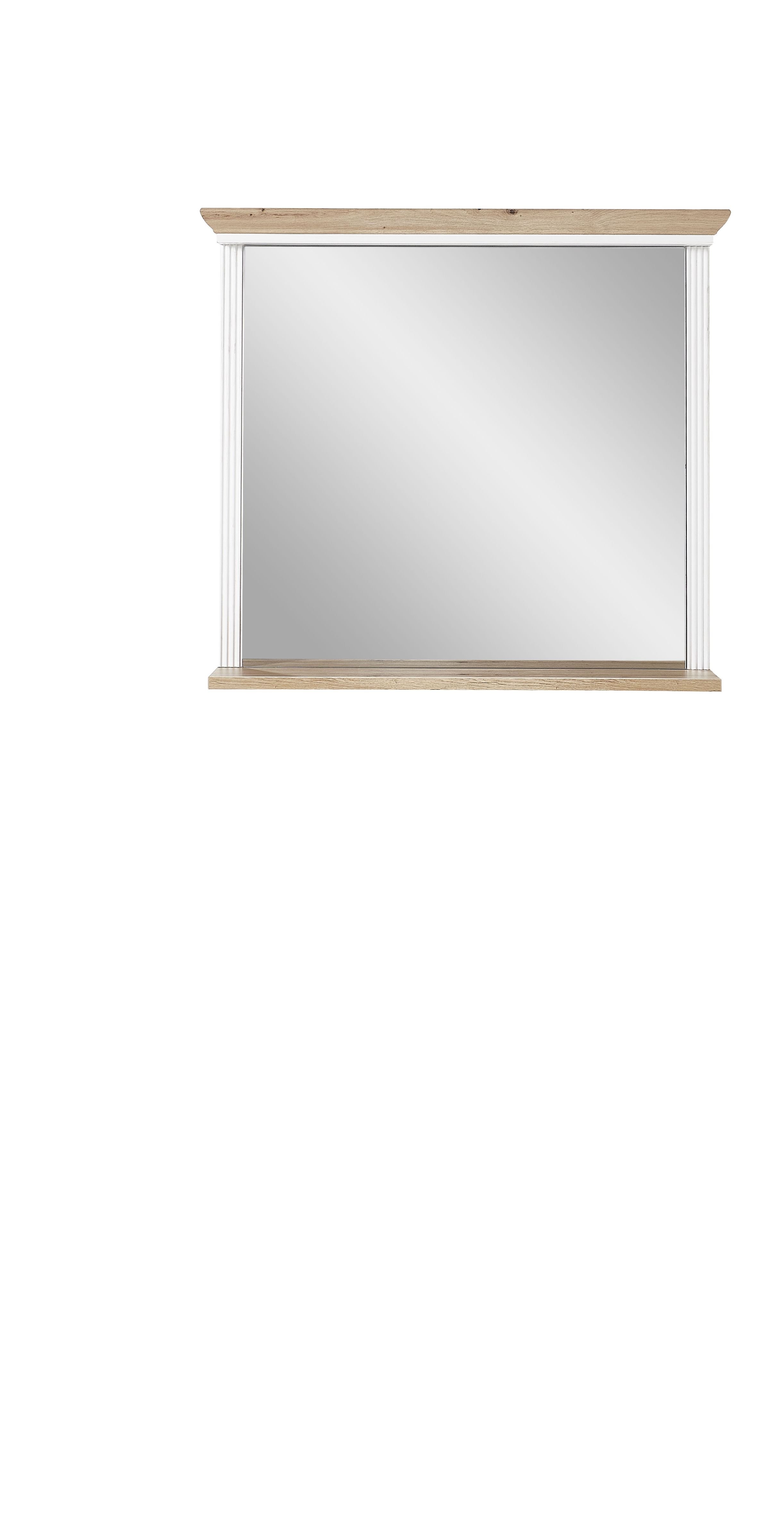Innostyle Spiegel Jasmin in Pinie hell/Artisan Eiche, 93 x 83 cm