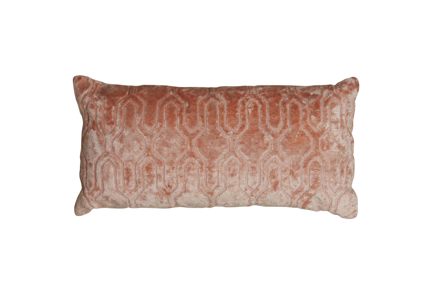 Light & Living Kissen 60x30cm in pfirsich
