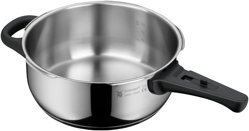WMF Perfect Schnelltopf 4,5 l + 3,0 in Edelstahl