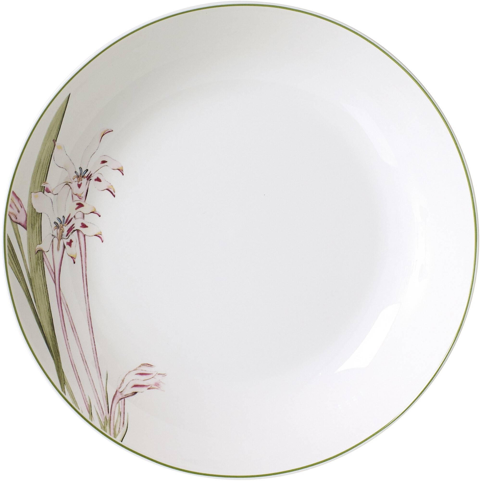Ritzenhoff & Breker Suppenteller 0cm FLORA aus Porzellan weiß/bunt