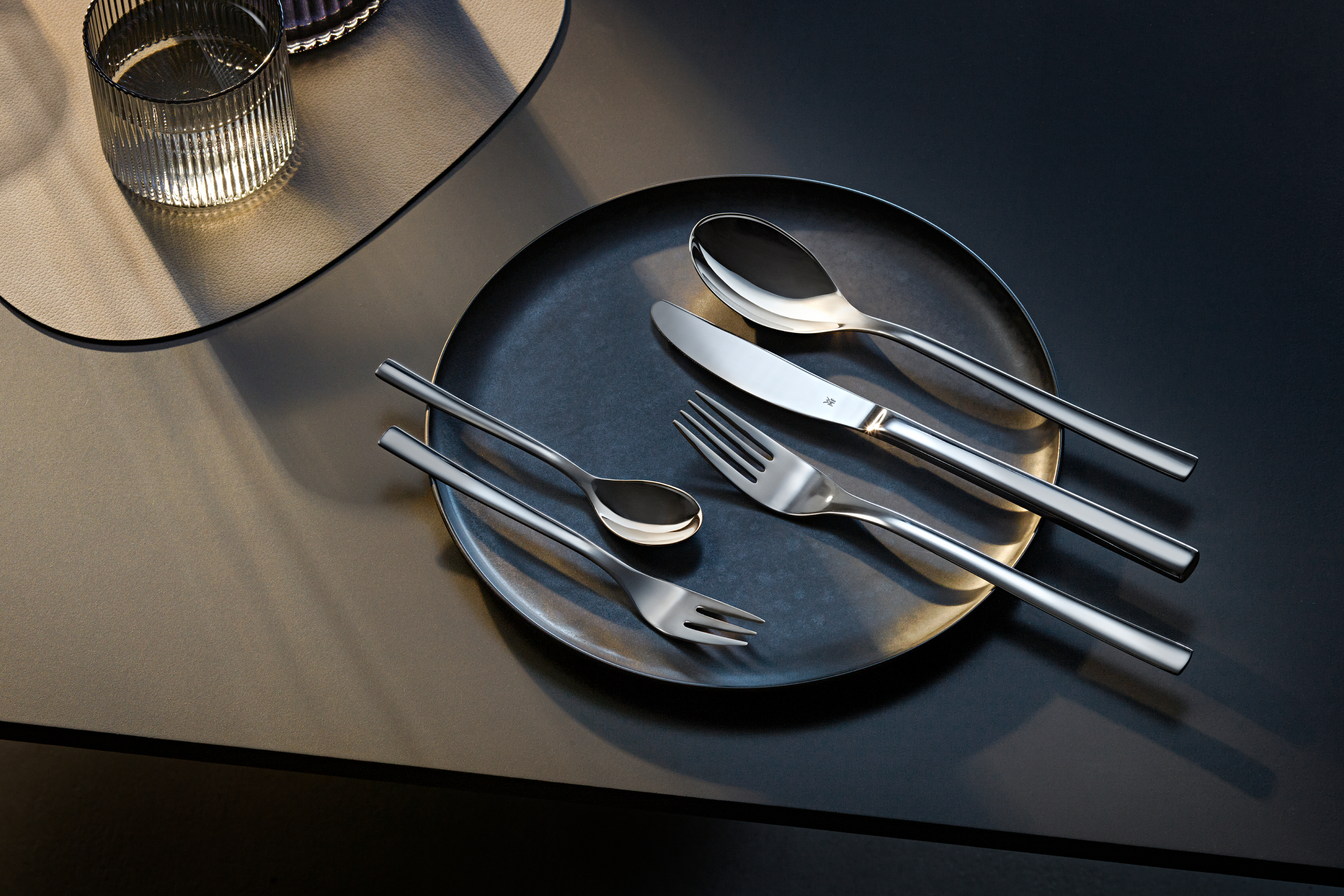 WMF Palermo Besteck-Set, 30-teilig in poliertem Edelstahl