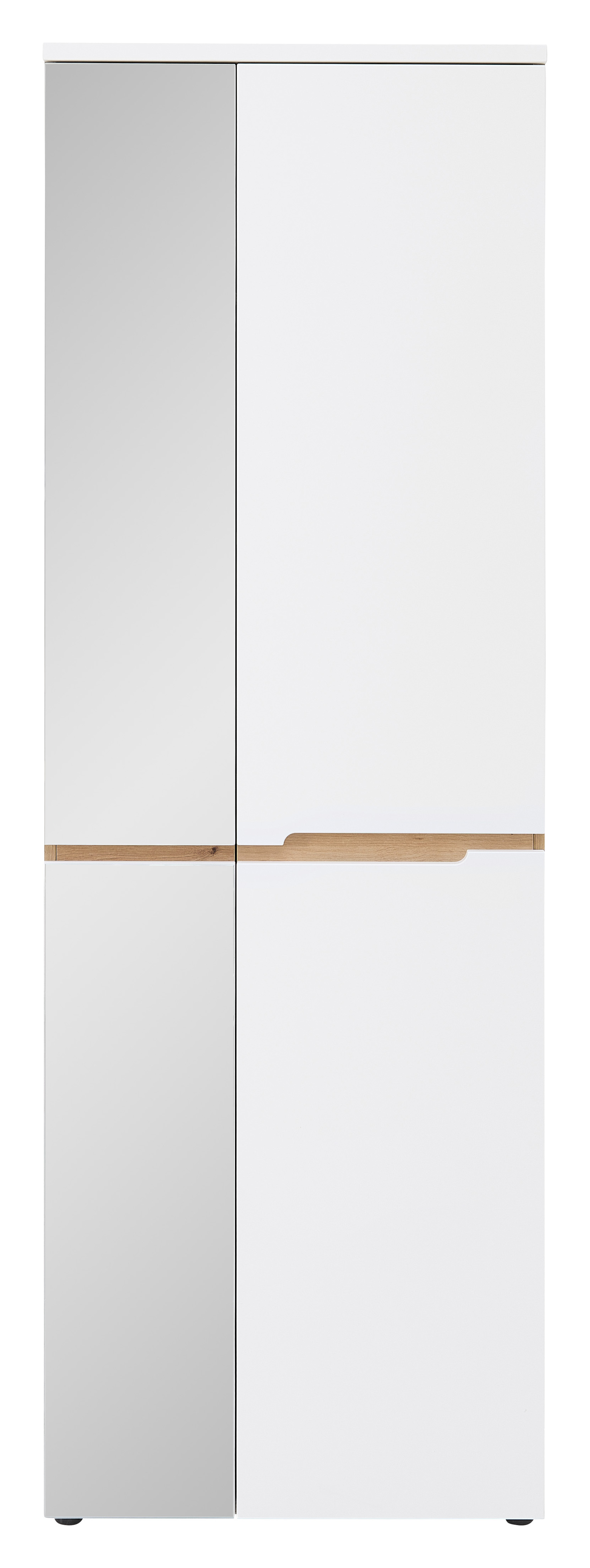 Germania Garderobenschrank MEMPHIS ca. B65 H192 T38 cm in weiß matt/Abs.Artisan Eiche Germania Garderobenschrank MEMPHIS ca. B65 H192 T38 cm in weiß matt/Abs.Artisan Eiche