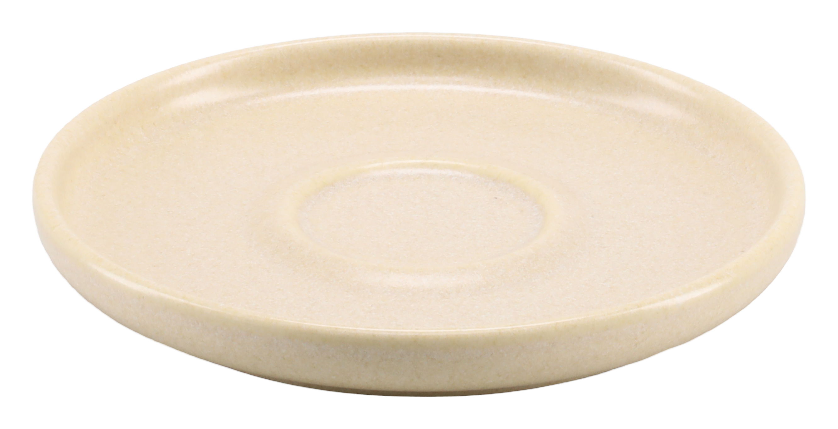 CreaTable Espressountertasse Uno in Farbe sand, Seife, Runde Seife, Kernbildung, Beige, Kastenform