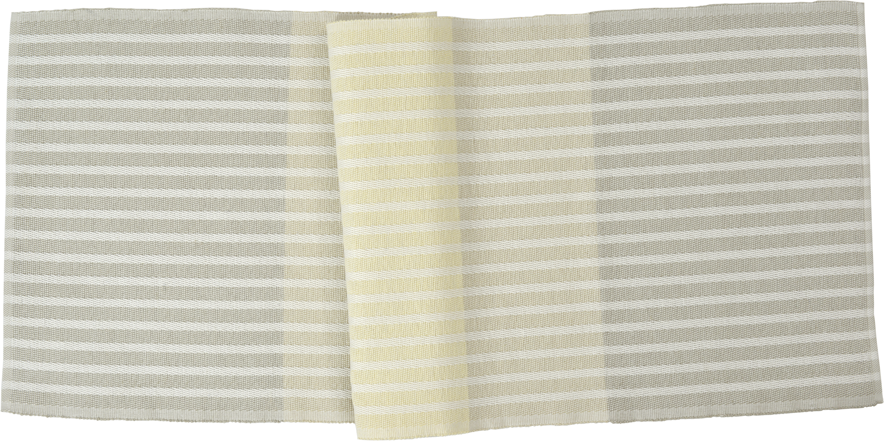 Sander Tischläufer REGGIA ca. 50x140cm in Farbe beige Sander Tischläufer REGGIA ca. 50x140cm in Farbe beige, Gewebtuch, Streifenmuster, Deckbettlaken, Beige, Textil