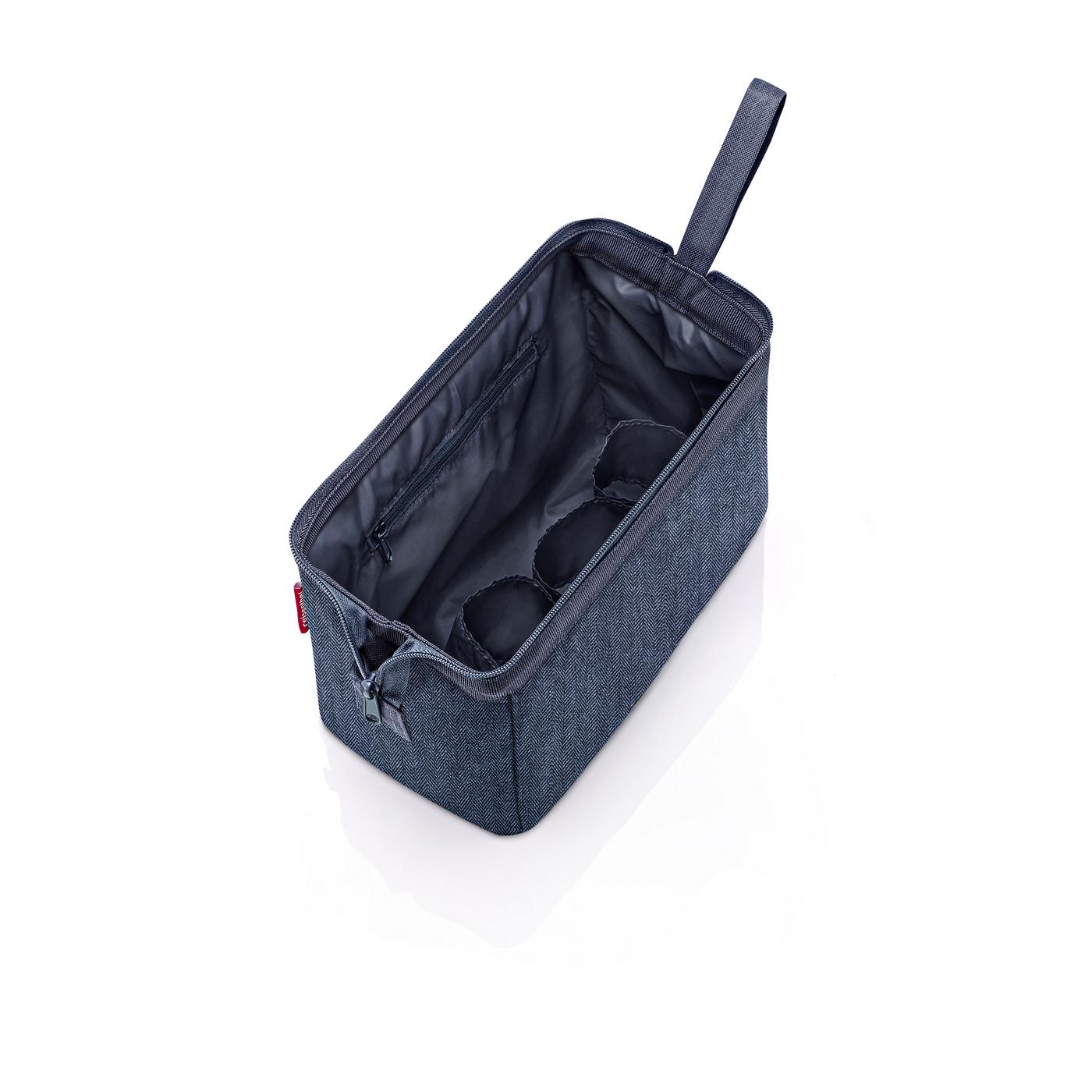 Reisenthel Travelcosmetic in Farbe herringbone dark blue