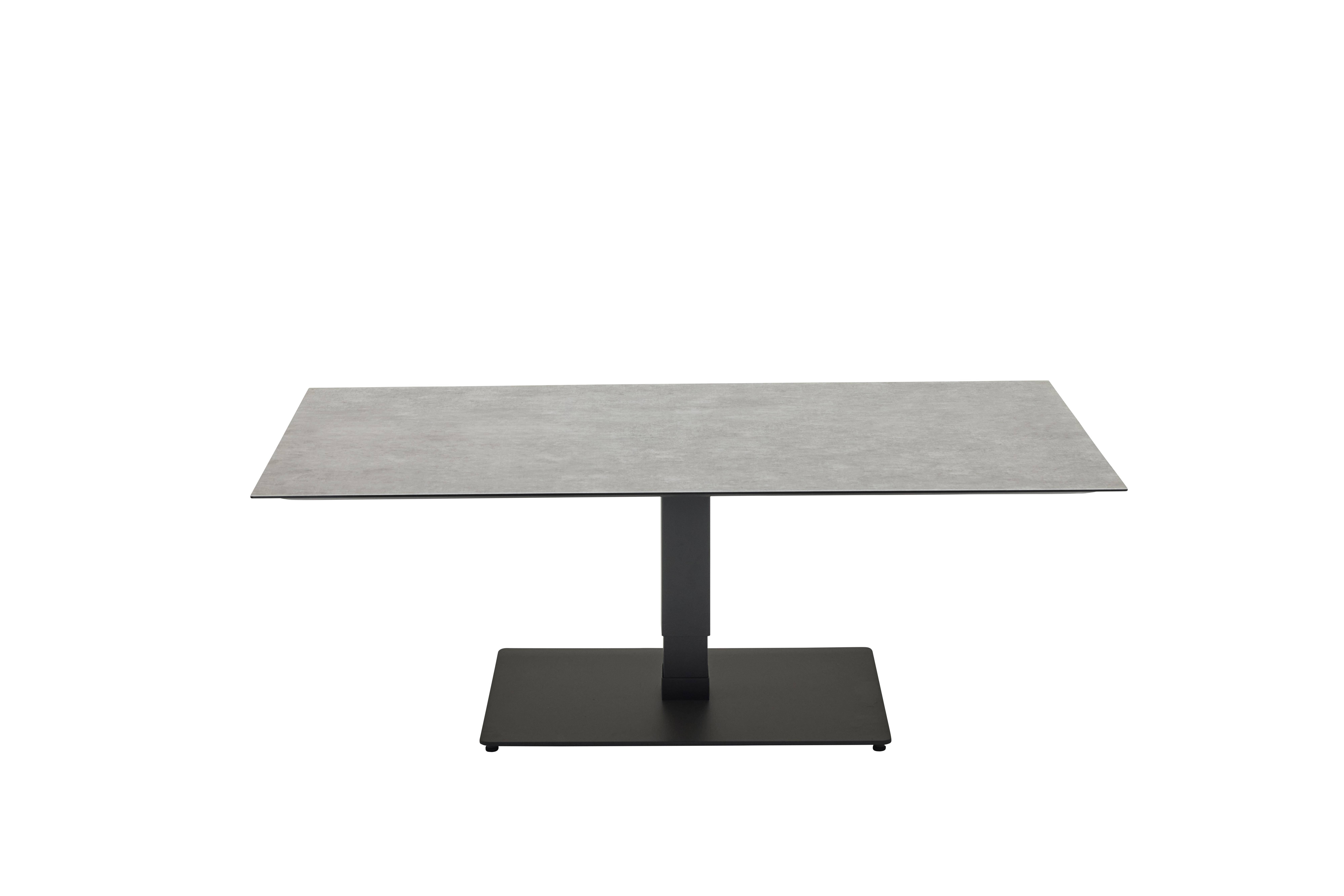 L.C. Wholesaler Lifttisch BONDINO ca. 140x80cm in Farbe Anthrazit, Kaffeetisch, Mobiliar, Tabelle, Esstisch