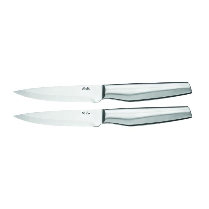 Fissler Steakmesser Set 2tlg ESSENTIAL in Farbe Edelstahl / Silber, messer, k