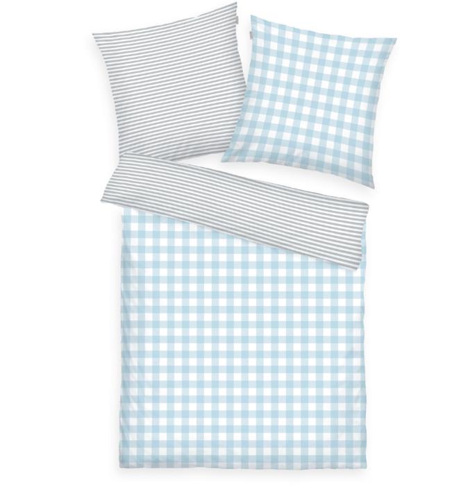 Tom Tailor Flanell-Bettwäsche Tom Tailor ca. 155x220cm in ca.80x80/155x220cm, Kissen, Dekoration für Zuhause, Mobiliar, Kopfkissen, Bett
