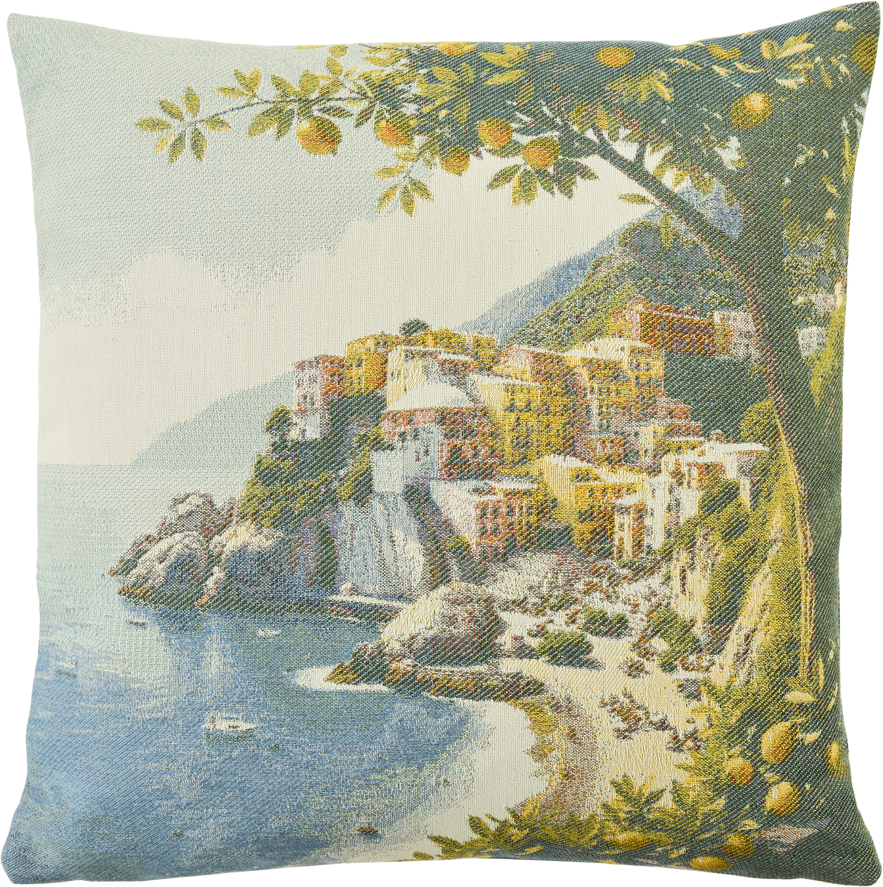 Sander Kissenhülle POSITANO ca. 45 x 45cm in Farbe original Sander Kissenhülle POSITANO ca. 45 x 45cm in Farbe original, Kissen, Dekoration für Zuhause, Kunst, Malerei