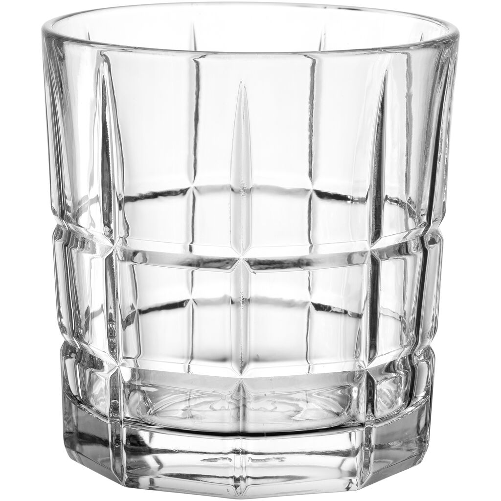 Leonardo WH Becher 350ml SPIRITII NOVA SPIRITII NOVA in Fb. klar, Glas, Wasser Glas, Klarglas, Facettiertes Glas, Stamperl-ähnlich