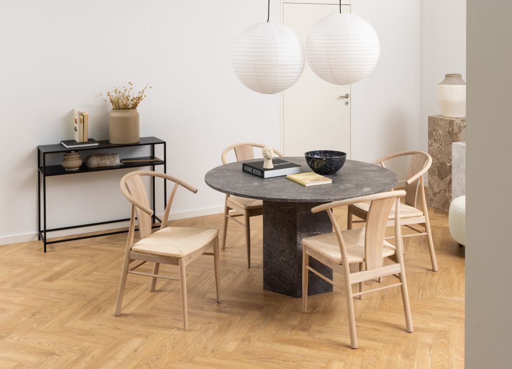 Actona Konsolentisch NEWCASTLE in Metall schwarz matt
