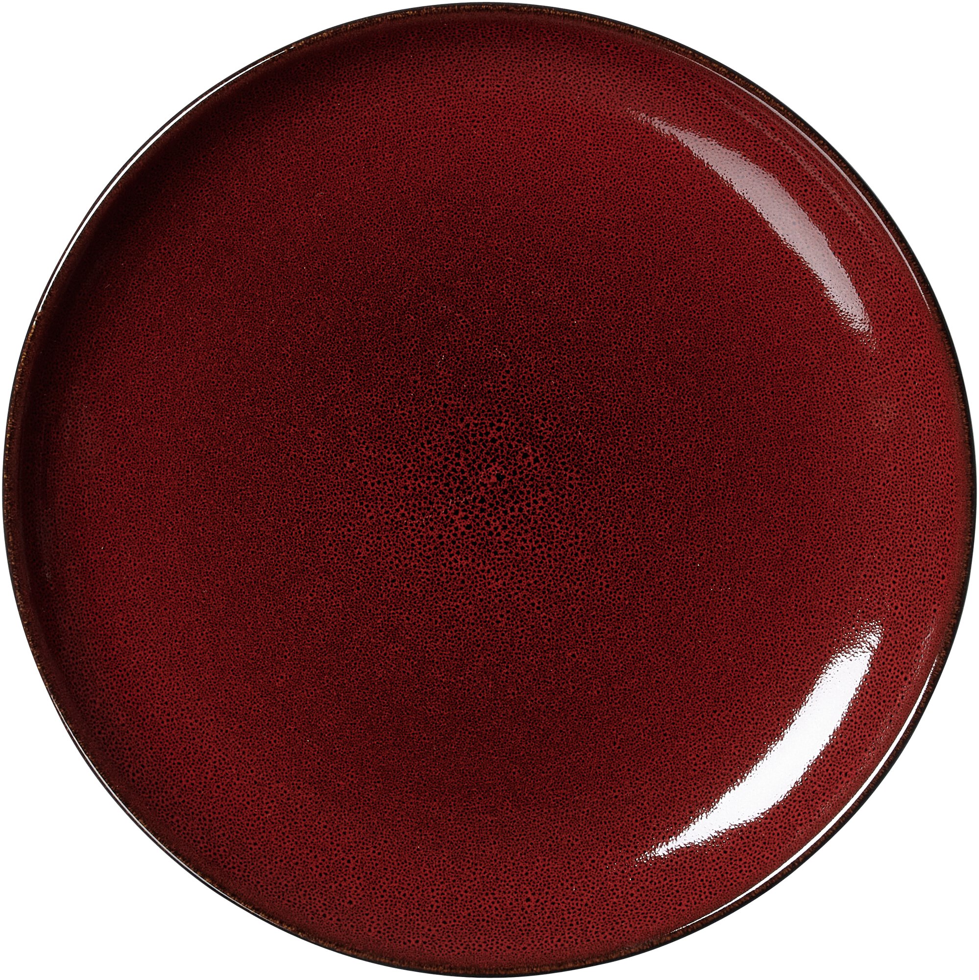Ritzenhoff & Breker Frühstücksteller 20,5cm GAMBIA aus Steinzeug rot Ritzenhoff & Breker Frühstücksteller 20,5cm GAMBIA aus Steinzeug rot