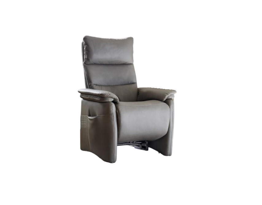 Relaxsessel TIMELESS 2.0 COMFORT RELAXX in Grau Polsteria Relaxsessel TIMELESS 2.0 COMFORT RELAXX in Leder Evita smoke