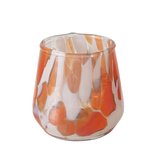 Boltze Windlicht Layla in Farbe Glas Farbmix
