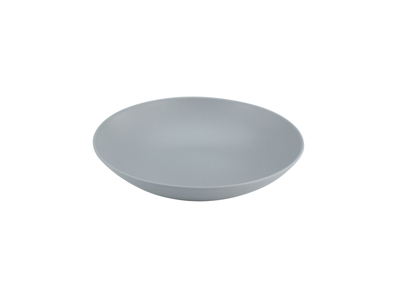 CreaTable Pastabowl Soft Touch in Farbe Grau matt