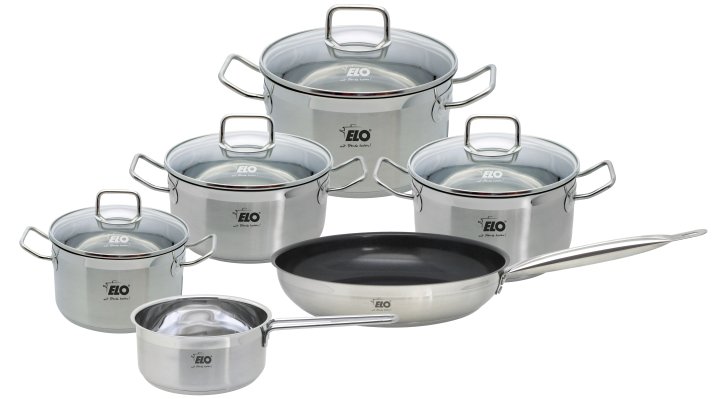 Topfset 6-tlg. PROFI DUO THERM TOPFSET in Silber mit Glasdeckel, Kochgeschirr, Topf, Kochtopf, Essen, Kochgeschirr, Topf, Kochtopf, Essen, Kochgeschirr, Topf, Kochtopf, Essen