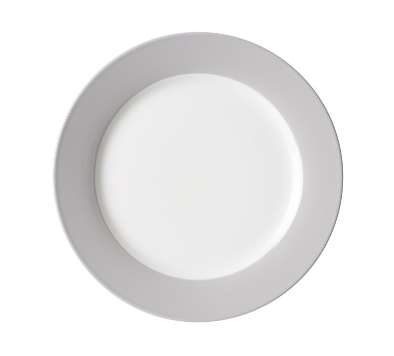 Ritzenhoff & Breker Speiseteller Doppio flach in Farbe grau