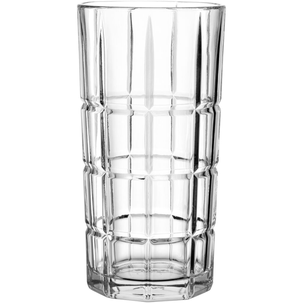 Leonardo LD Becher 400ml SPIRITII NOVA SPIRITII NOVA in Klarglas, glas, trinkglas, sichtglas, glasbehälter, rhombenmuster