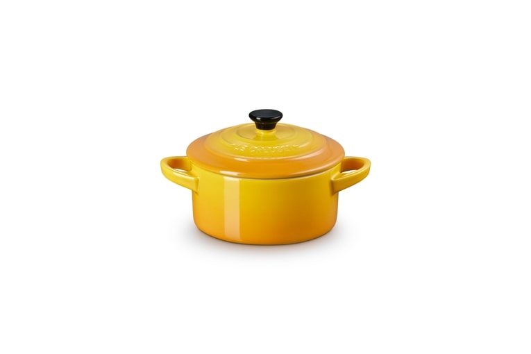 Le Creuset Mini-Cocotte 10cm in Farbe Nectar Le Creuset Mini-Cocotte 10cm in Nectar