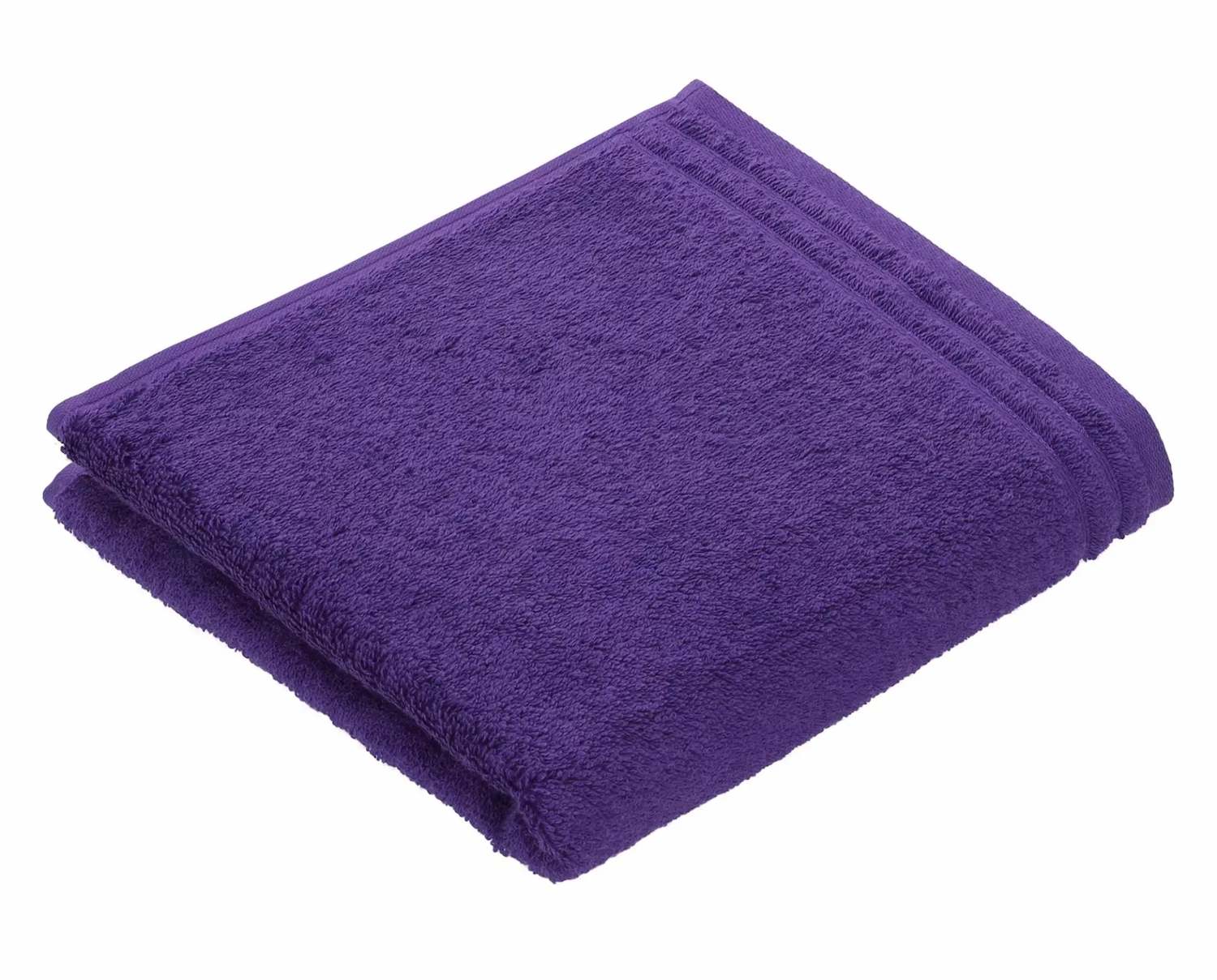 Vossen Gästetuch Calypso Feeling 100 Jahre Vossen ca. 30x50cm in Farbe violet