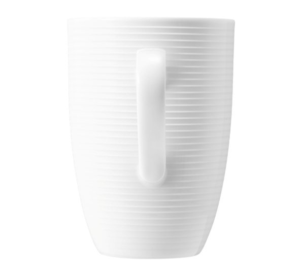 Seltmann Weiden Maxi-Becher mit Henkel 0,45 l Beat 3 weiß 