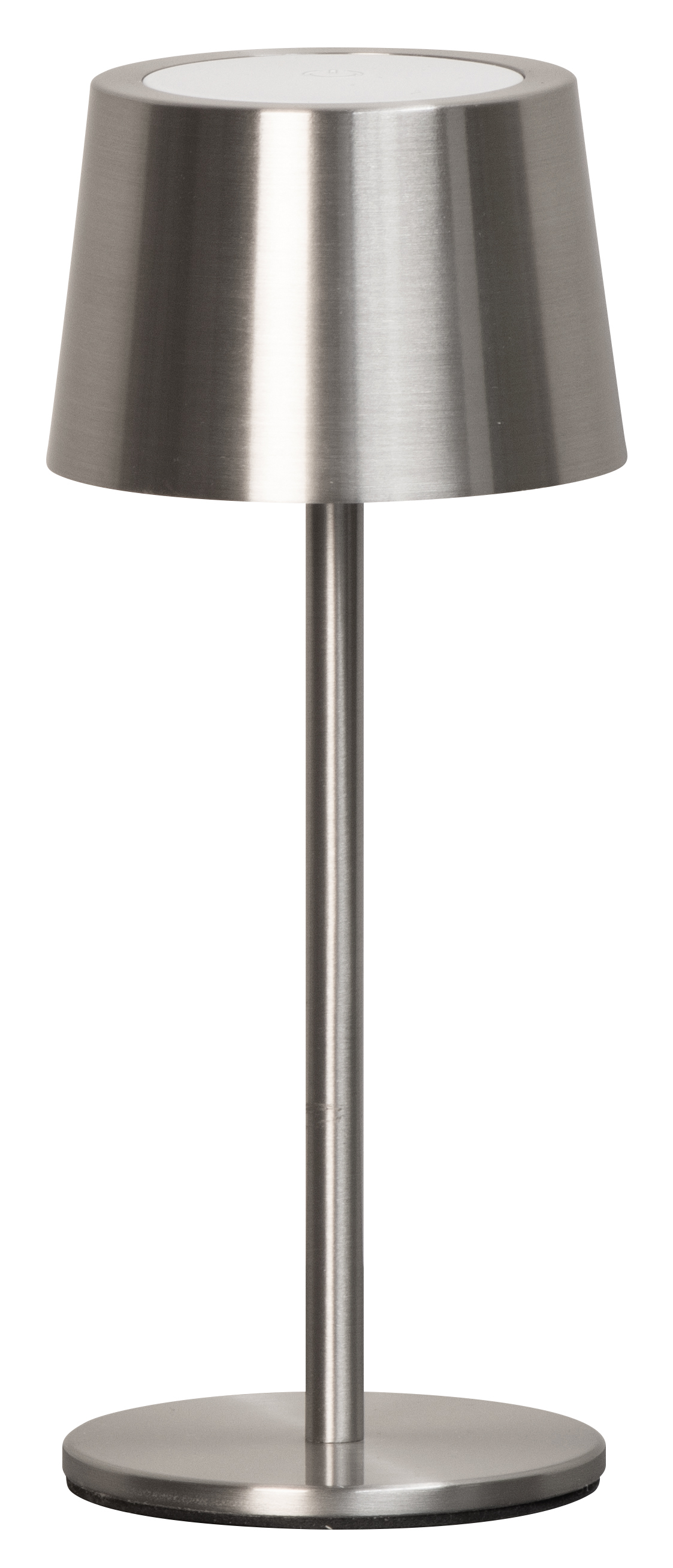 FH Lighting Tischleuchte BELLUNO in nickelfarben, Akku, USB-Kabel FH Lighting Tischleuchte BELLUNO in nickelfarben, Akku, USB-Kabel, Tischlampe, Stehlampe, Metall, Edelstahl, Lampe