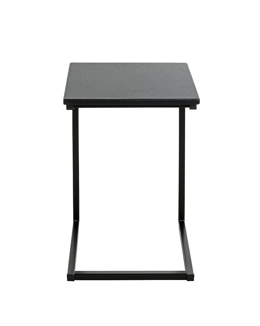 Beistelltisch in Schwarz Haku Möbel Beistelltisch in schwarz