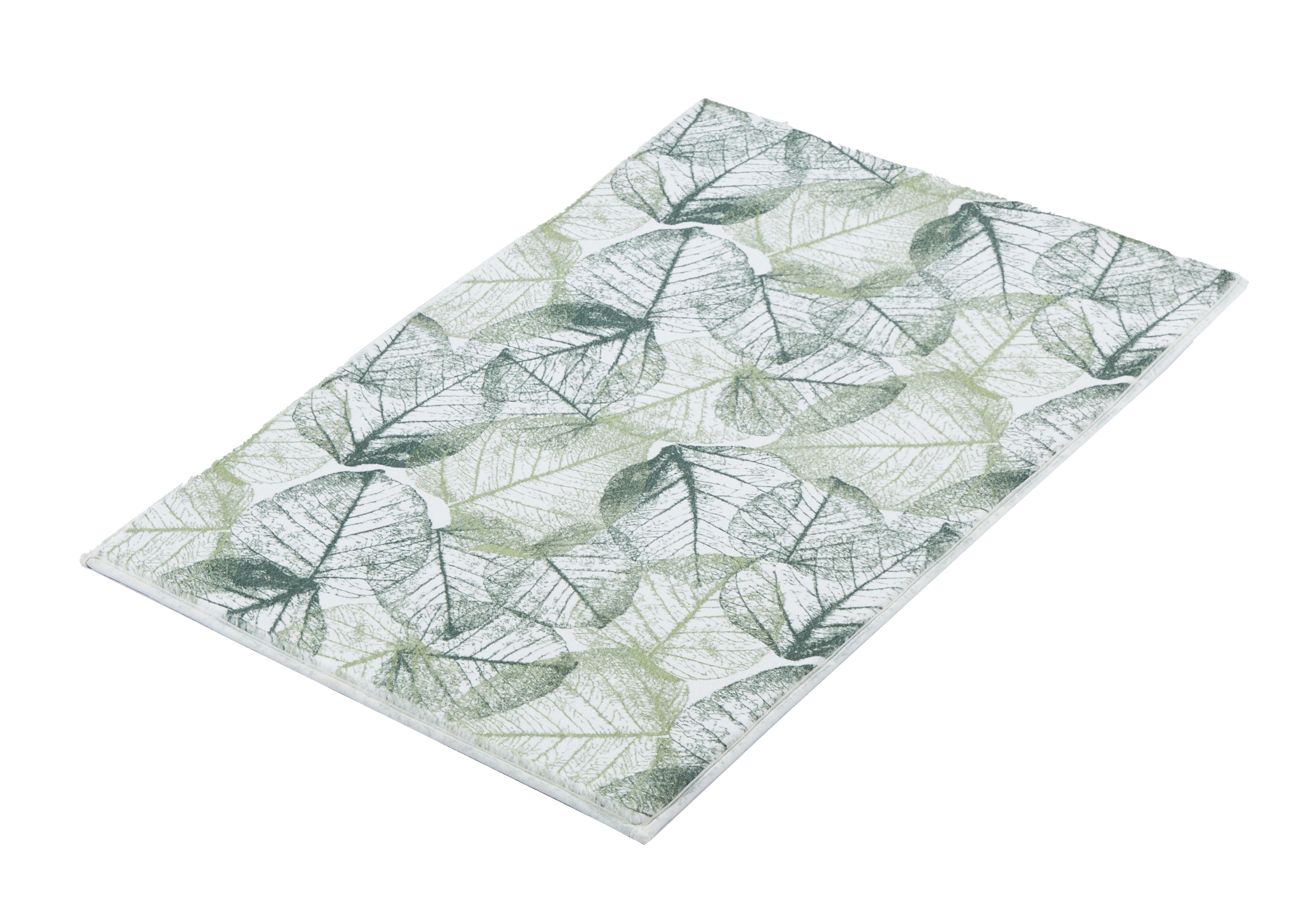 Kleine Wolke Badteppich SELVA ca. 70x120cm in Farbe Forest