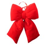 Boltze Dekoanhänger Bowy in Farbe Polyester rot, Zubehor, Formelle Kleidung, Krawatte, Fliege