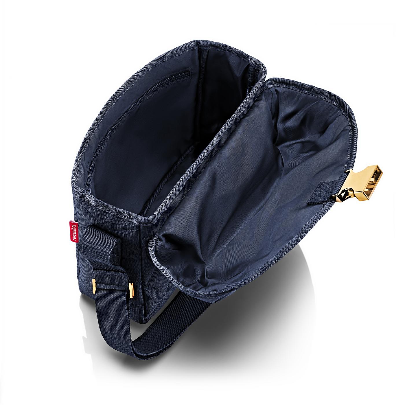 Reisenthel Saddle Bag m in Farbe rhombus midnight gold