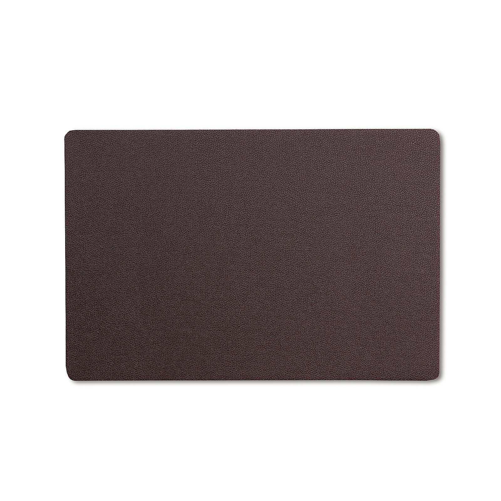 Kela Tisch-Set KIMARA in Farbe Braun, leder, handgepäck, braun, rechteckig, taschenunterlage